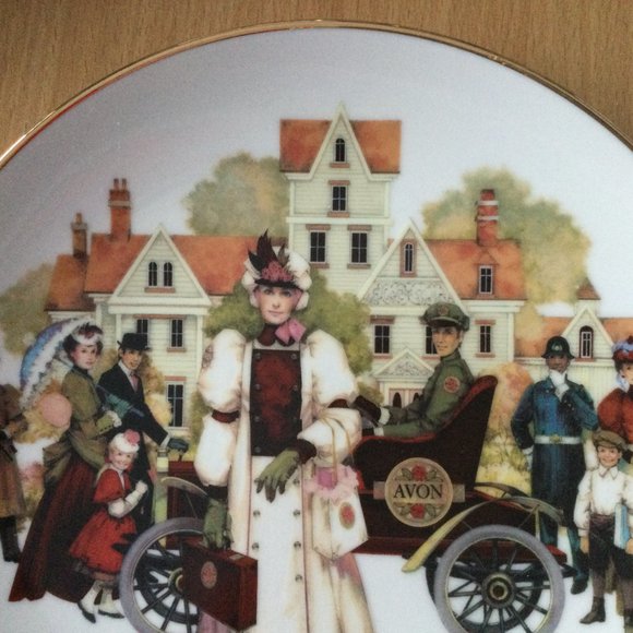 AVON president's club award collector plates "Opportunity" 2006-2007 8.5" - Picture 3 of 6